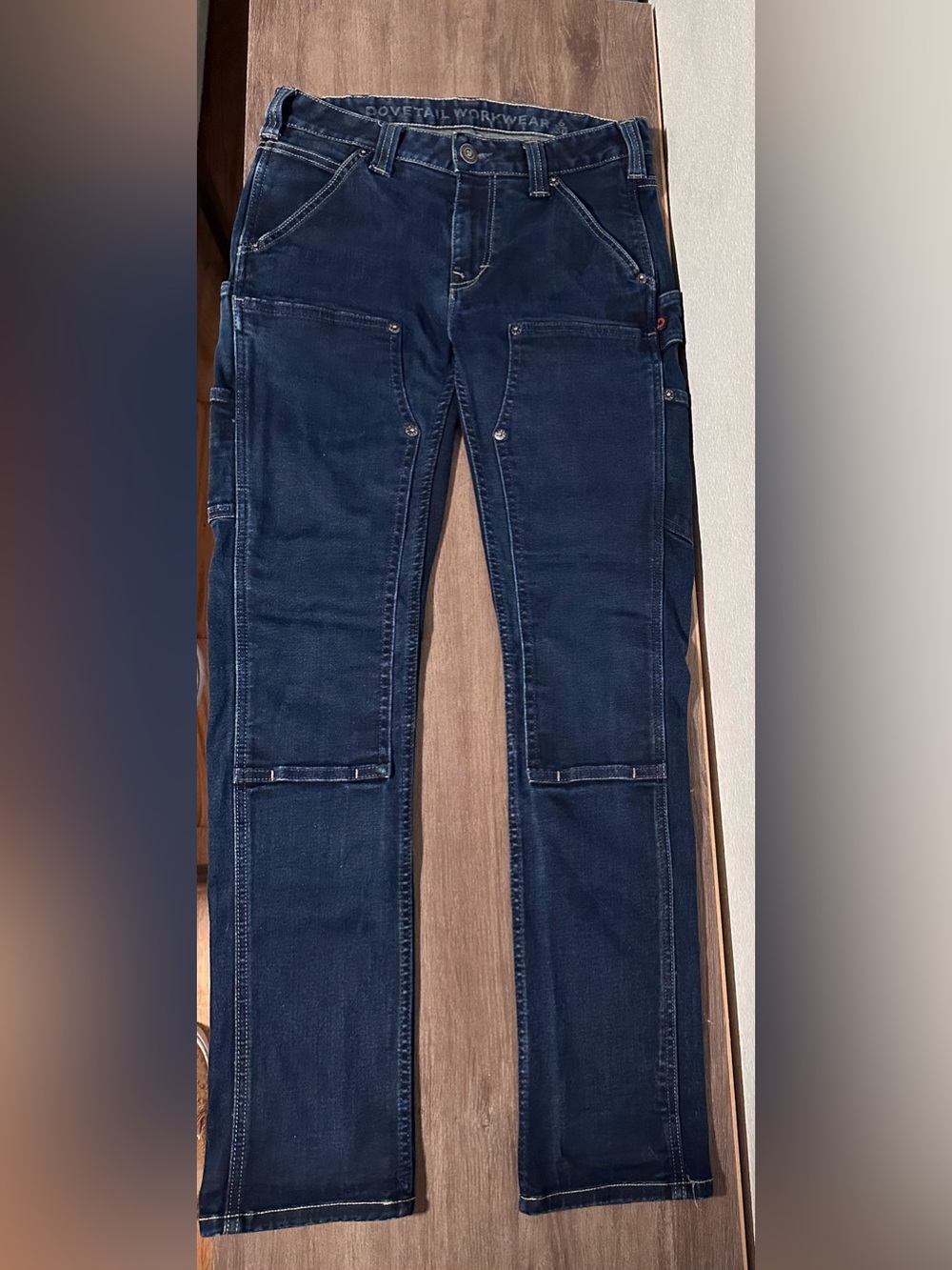 Dovetail Maven Slim Straight-Leg Women's Jeans - Dark Indigo Denim